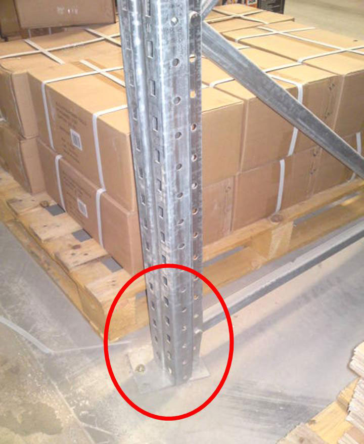 damaged-footplate-racking damaged-footplate-racking