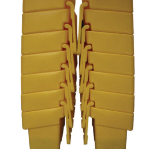 Stackable Yellow Grit Bins