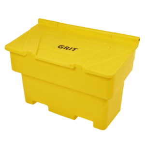 Stackable Yellow Grit Bins