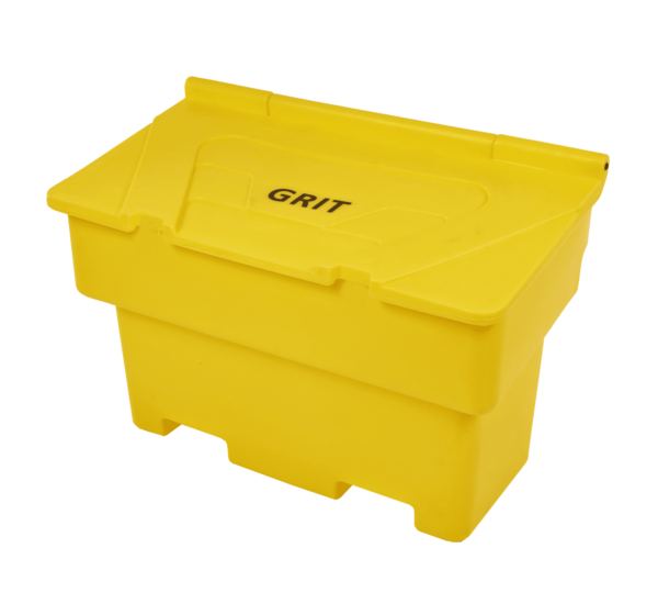 Stackable Yellow Grit Bins