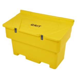 Stackable Yellow Grit Bins