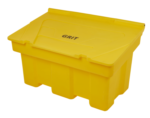 Stackable Yellow Grit Bins