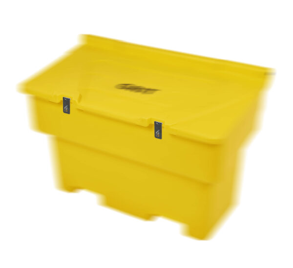 Stackable Yellow Grit Bins
