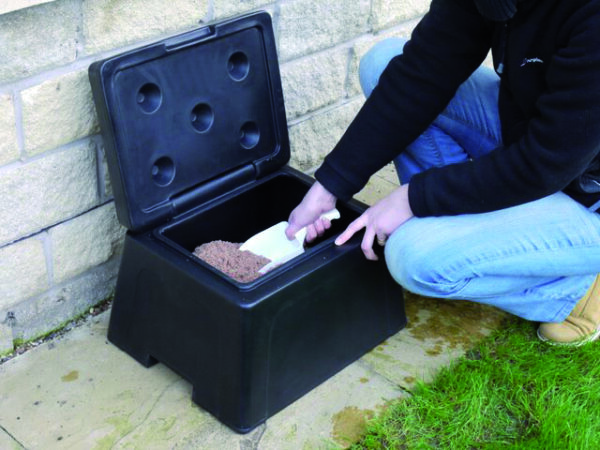 30 Litre Mini Grit Bin Kit