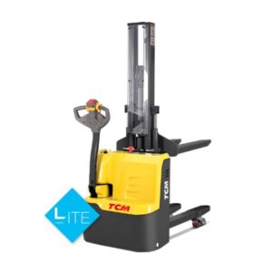 PSL12El Compact Pedestrian Stacker With Double Pallet Handling