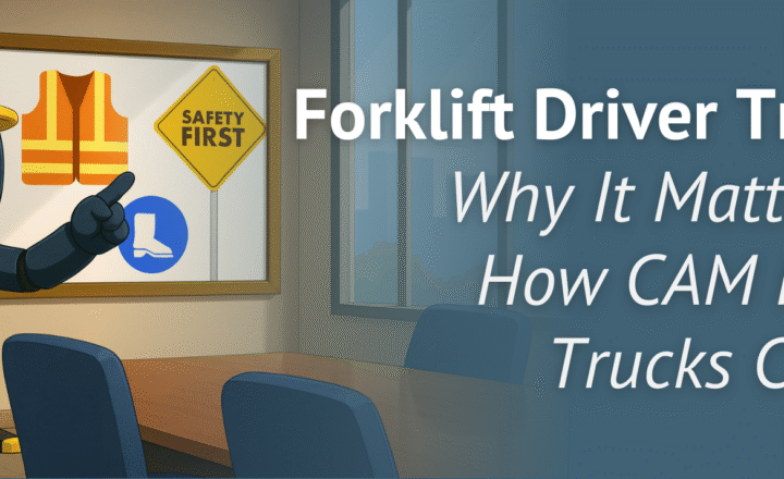 CAM Fork Lift Trucks offer driver training