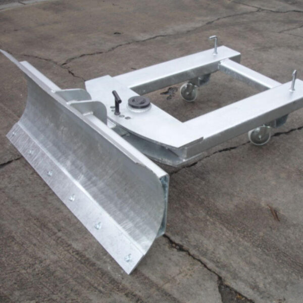 Fork Mounted adjustable blade snow plough