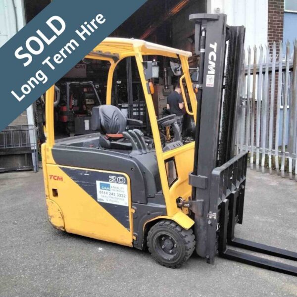 TCM AG2N1L20Q 3-Wheel Electric Counterbalance