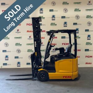 TCM FTB18-E3 Electric 3-Wheel Counterbalance