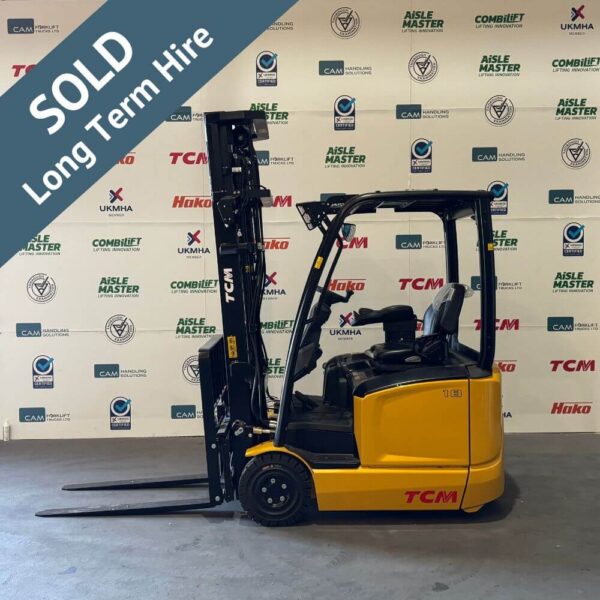 TCM FTB18-E3 Electric 3-Wheel Counterbalance