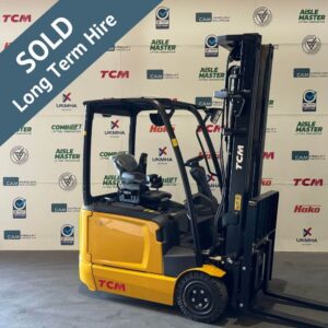 TCM FTB18-E3 Electric 3-Wheel Counterbalance