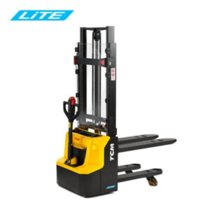 PSL12El Compact Pedestrian Stacker With Double Pallet Handling